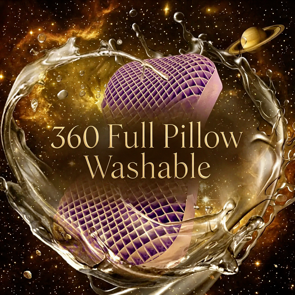 Cool-Sleep Cervical Support Pillow — 3D Honeycomb Airflow | THESPACEBOYBRAND