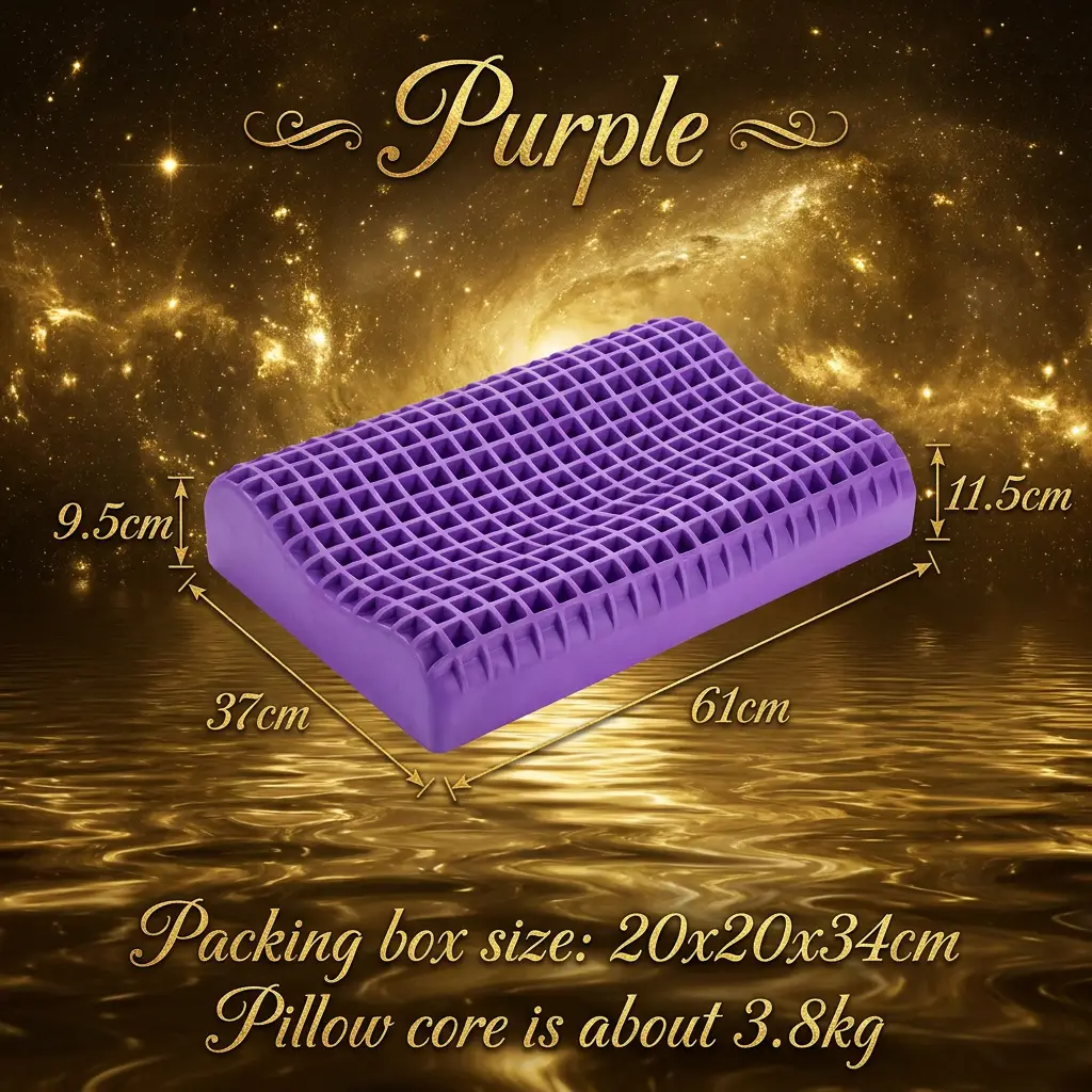 Cool-Sleep Cervical Support Pillow — 3D Honeycomb Airflow | THESPACEBOYBRAND