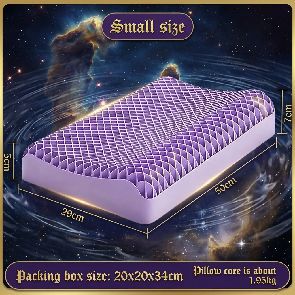 Cool-Sleep Cervical Support Pillow — 3D Honeycomb Airflow | THESPACEBOYBRAND