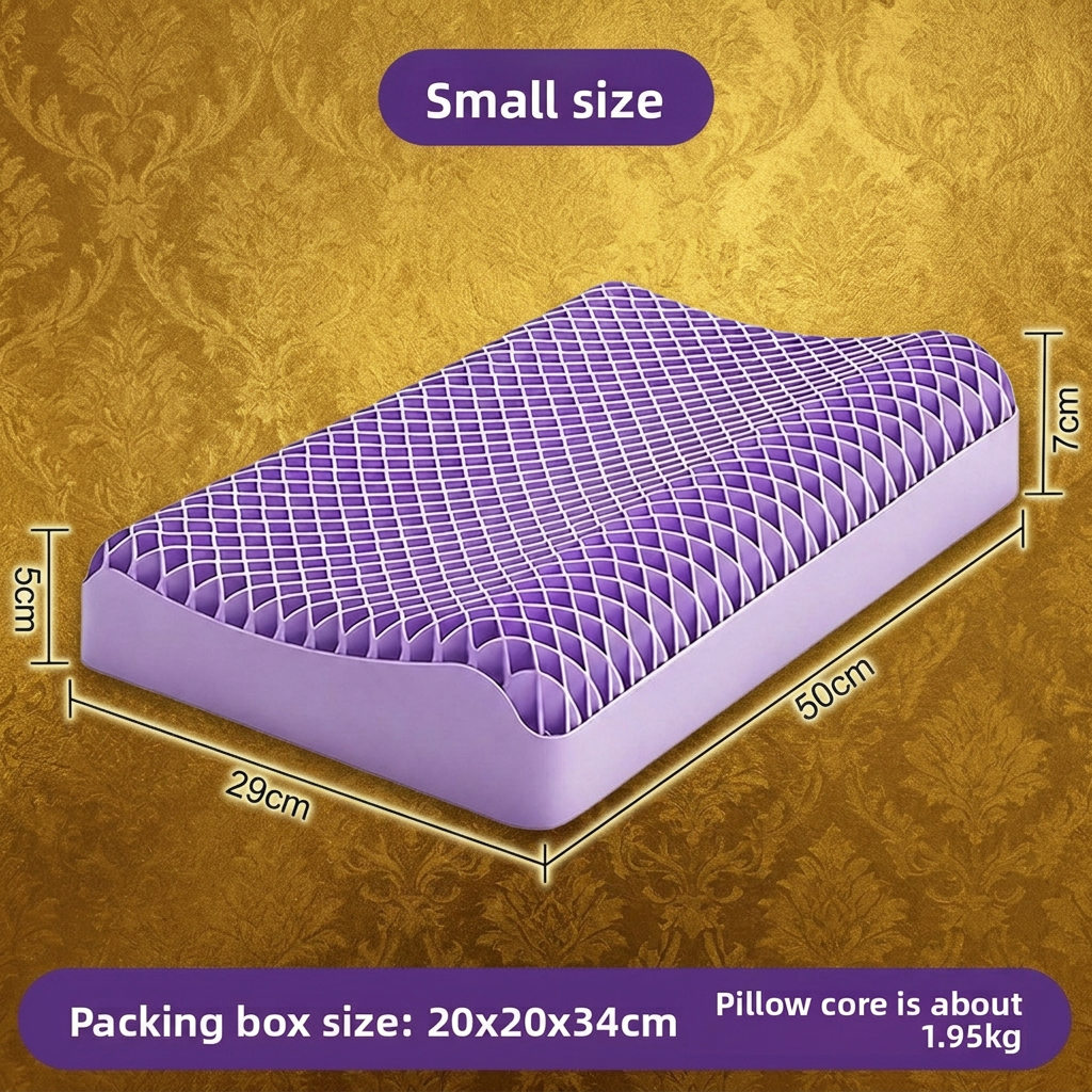 Cool-Sleep Cervical Support Pillow — 3D Honeycomb Airflow | THESPACEBOYBRAND